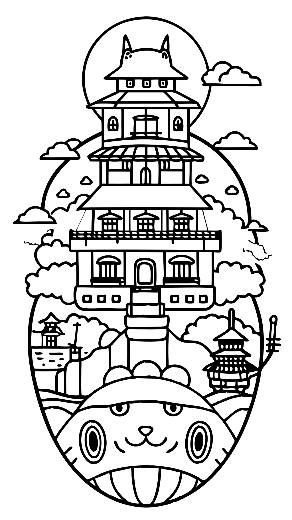 studio ghibli coloring pages